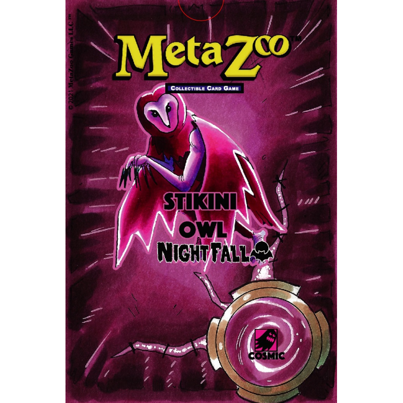 MetaZoo Nightfall Theme Deck Stikini Owl